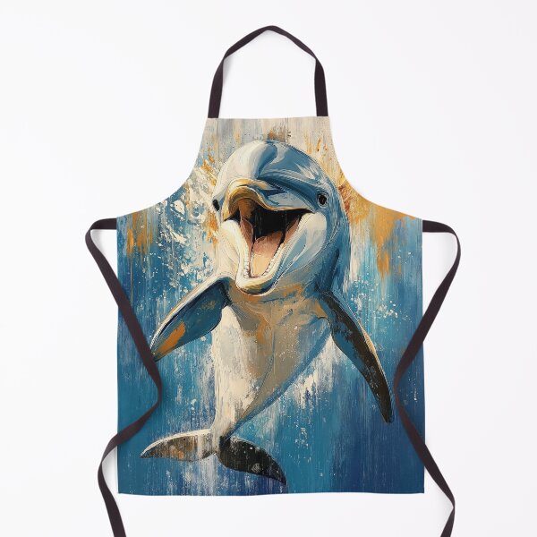 Item preview, Stunning Dolphin Painting for Home & Office designed and sold by LazyOwlStore.