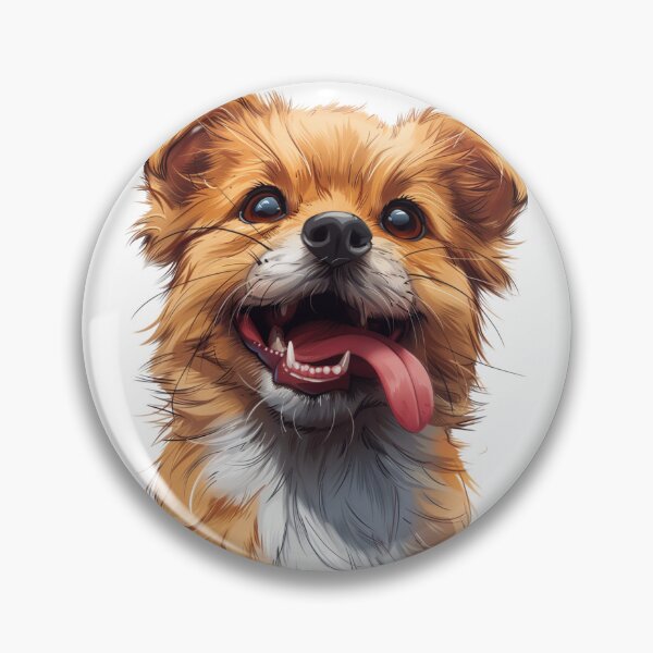 Item preview, Derpy Doggo – Tongue Out Funny Face designed and sold by GoofyTails.