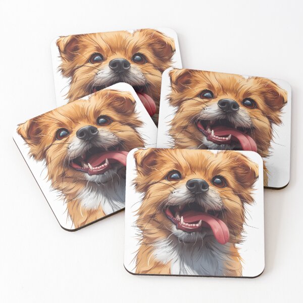 Item preview, Derpy Doggo – Tongue Out Funny Face designed and sold by GoofyTails.