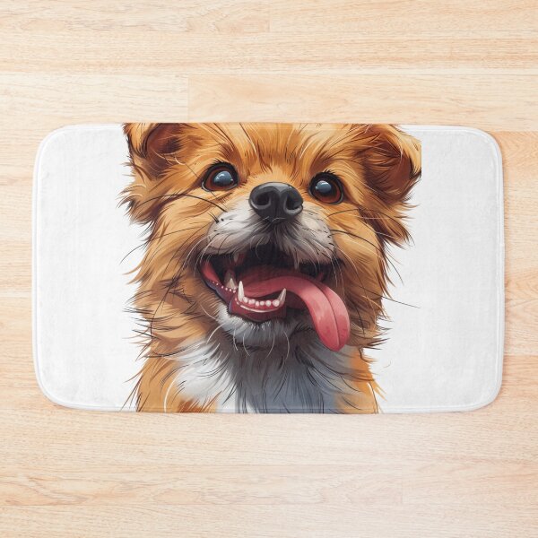 Item preview, Derpy Doggo – Tongue Out Funny Face designed and sold by GoofyTails.