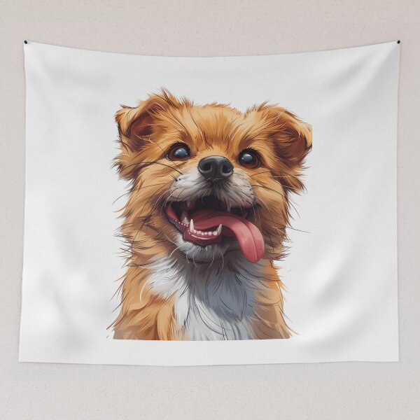 Item preview, Derpy Doggo – Tongue Out Funny Face designed and sold by GoofyTails.