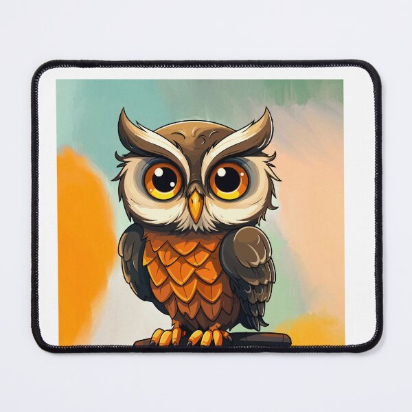 Item preview, Colourful Cartoon Owl designed and sold by LOOKUP321.