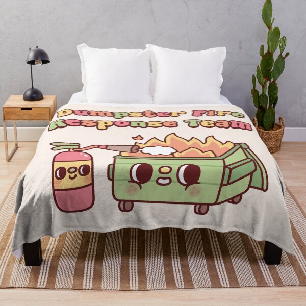 Item preview, Cute Funny Dumpster Fire Response Team designed and sold by rustydoodle.