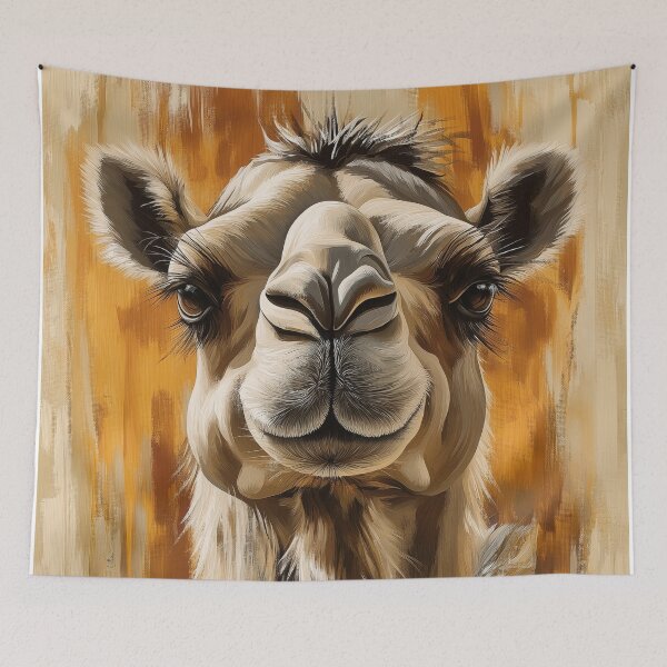 Item preview, Stunning Camel Painting for Home & Office designed and sold by LazyOwlStore.