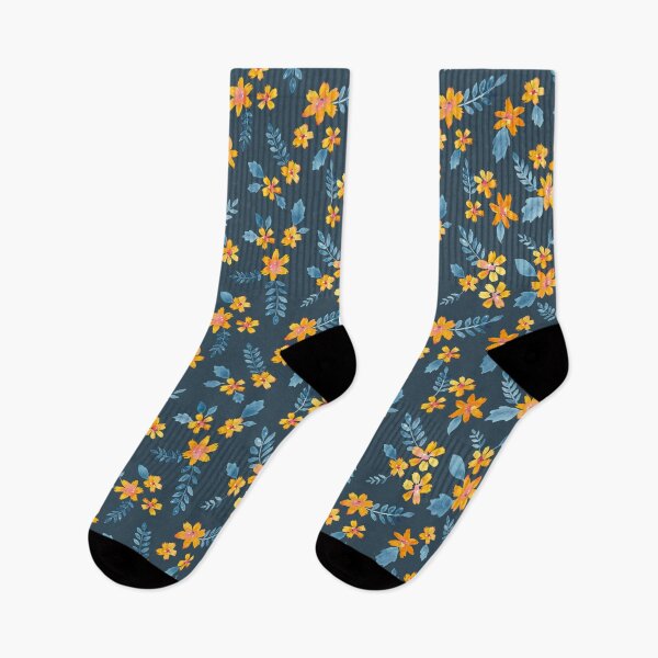 Item preview, Teal blue watercolour garden  designed and sold by FrancesPoff.