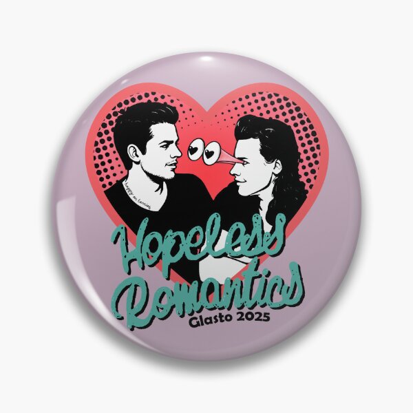 Artikelvorschau, Hopeless Romantics – Glasto 2025 entworfen und verkauft von happyaslarries.