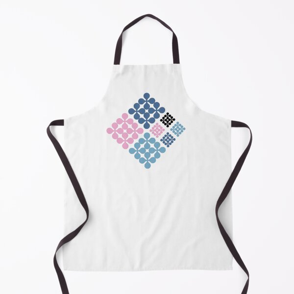 Item preview, Modern Modular Geometric Pattern Blue & Pink designed and sold by BelieveG.