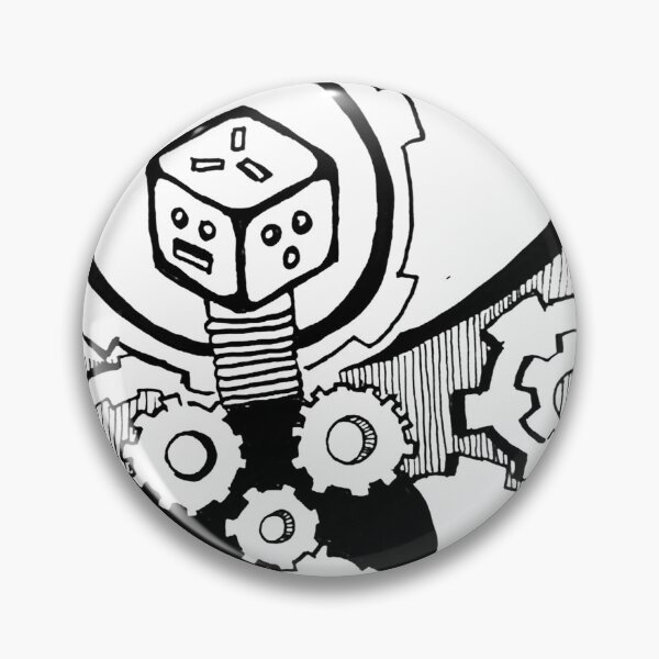 Item preview, Dice of Fate – Surreal Gear & Eye Illustration designed and sold by Pensieve-kv.