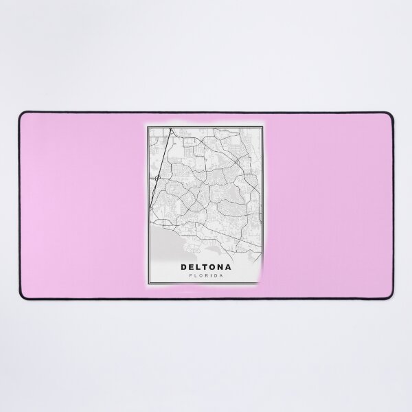 Item preview, Minimalist Deltona Map designed and sold by Tamas Das.