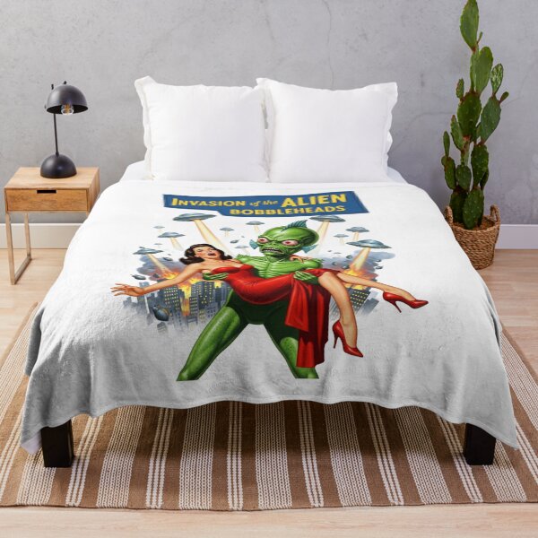 Item preview, Invasion of Aliens, space, UFO, sci-fi, Funnyfits70, retro, vintage, meme, funny, humor designed and sold by FunnyFits70.