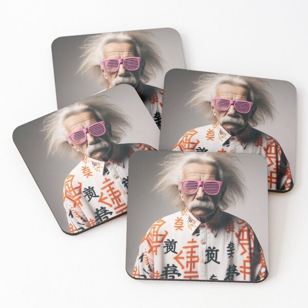 Item preview, "E=MC Hammered: Genius Gets Asian-Fusioned!" designed and sold by Print Fiction.