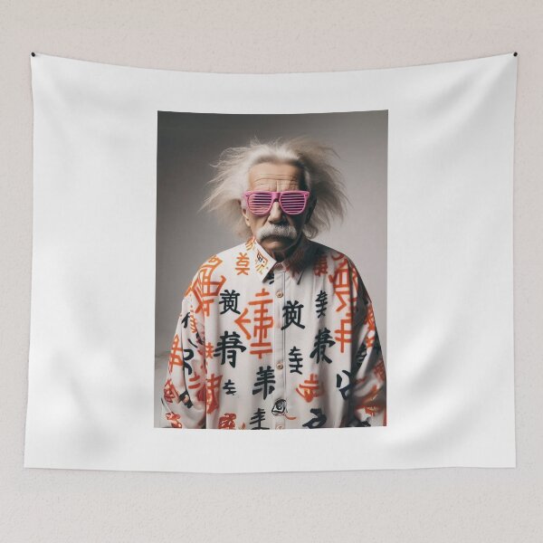 Item preview, "E=MC Hammered: Genius Gets Asian-Fusioned!" designed and sold by Print Fiction.