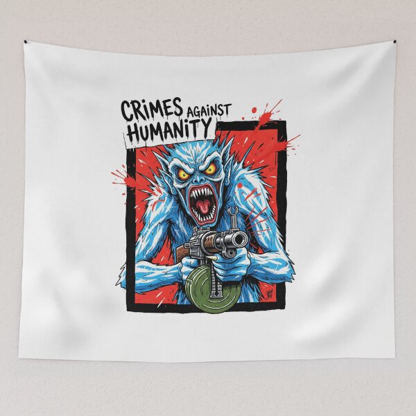 Item preview, Monsters among us, play victim, monster, war, Funnyfits70, retro, vintage, meme, funny, humor designed and sold by FunnyFits70.
