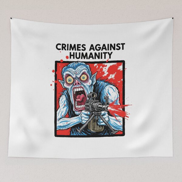 Item preview, Monsters among us, play victim, monster, war, Funnyfits70, retro, vintage, meme, funny, humor designed and sold by FunnyFits70.