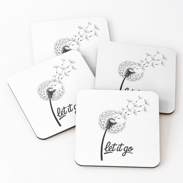 Item preview, Let It Go Dandelion Art – Minimalist Botanical Illustration designed and sold by 4SeasonsDesigns.