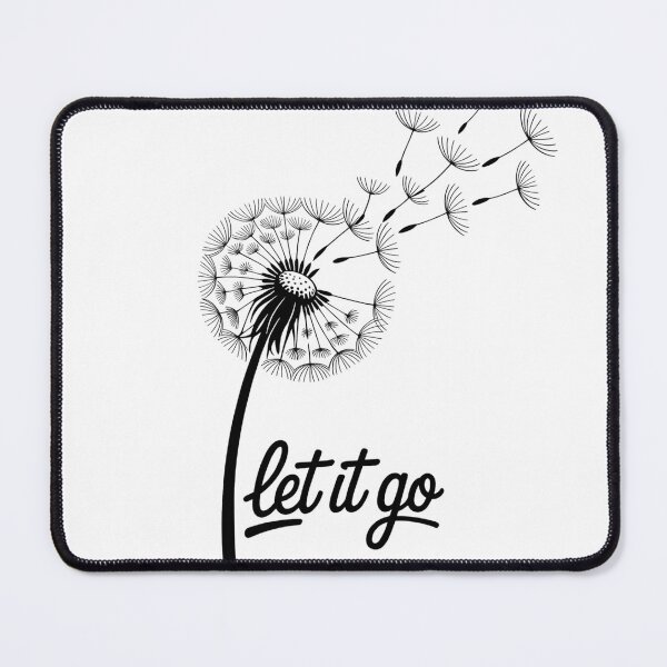 Item preview, Let It Go Dandelion Art – Minimalist Botanical Illustration designed and sold by 4SeasonsDesigns.