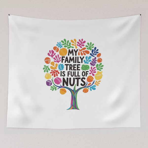 Item preview, Family Tree, geneology, family reunion, goofy, Funnyfits70, retro, vintage, meme, funny, humor designed and sold by FunnyFits70.