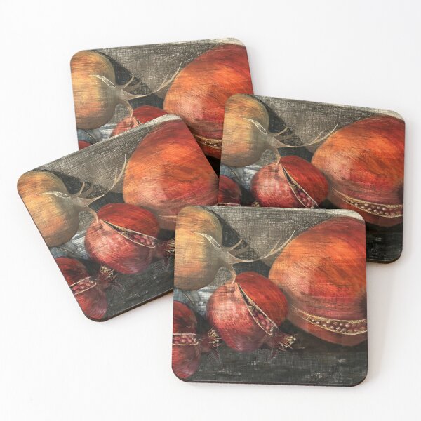Item preview, Pomegranate Abundance - drawing by Avril Thomas designed and sold by AvrilThomasart.