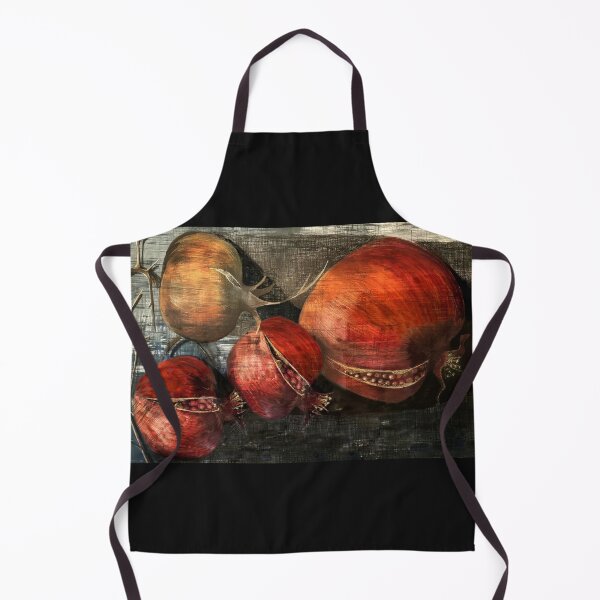Item preview, Pomegranate Abundance - drawing by Avril Thomas designed and sold by AvrilThomasart.