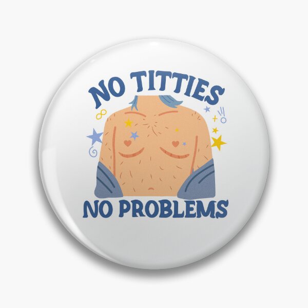 Item preview, No Titties—No Problem! Transmasc Type A designed and sold by Static Brain Stickers And Such.