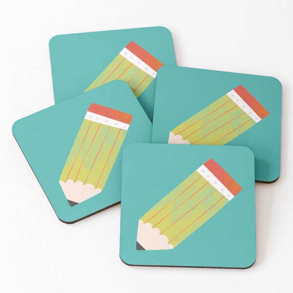 Item preview, Cute Green and Red 2B Pencil designed and sold by Yulia Saraswati.