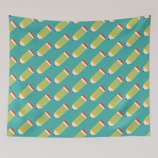 Item preview, Cute Green and Red 2B Pencil designed and sold by Yulia Saraswati.