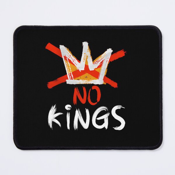 Item preview, No King Funny Rebellion Quote Anti Tyranny Statement BOXY TEE designed and sold by MotivaChic.