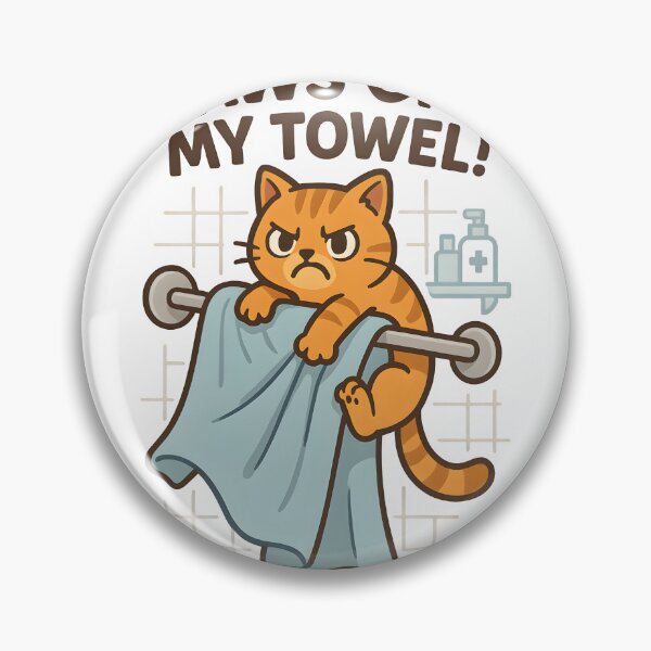 Item preview, Paws Off My Towel! designed and sold by Uglyandcute.