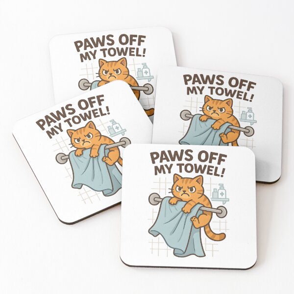 Item preview, Paws Off My Towel! designed and sold by Uglyandcute.