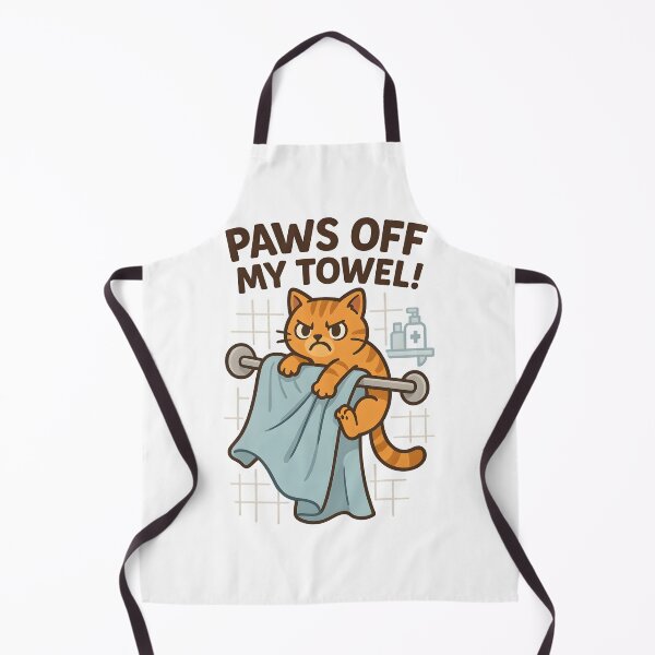 Item preview, Paws Off My Towel! designed and sold by Uglyandcute.