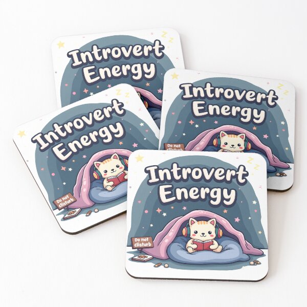 Item preview, Introvert Energy | Cozy Funny Meme-Inspired Design designed and sold by MyFashionDreams.