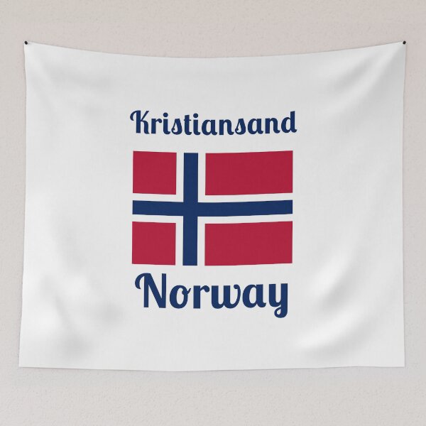 Item preview, Kristiansand Norway - Stylish Prints, designed and sold by Fleetwood1994.