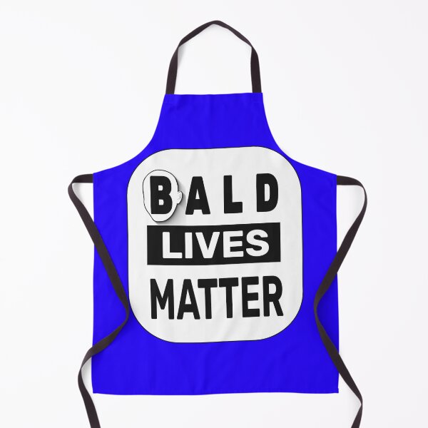 Item preview, Bald Lives Matter- Black and White designed and sold by ArtsyExplorer.