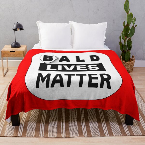 Item preview, Bald Lives Matter- Black and White designed and sold by ArtsyExplorer.