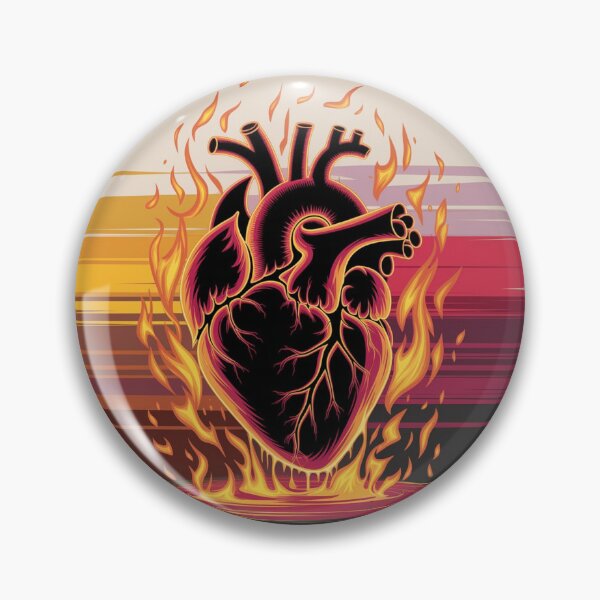 Item preview, Heart of Ember designed and sold by FrenchRomani.