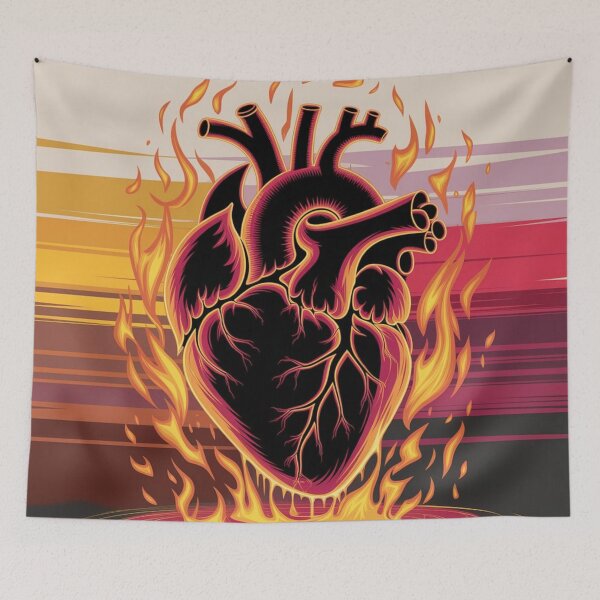 Item preview, Heart of Ember designed and sold by FrenchRomani.