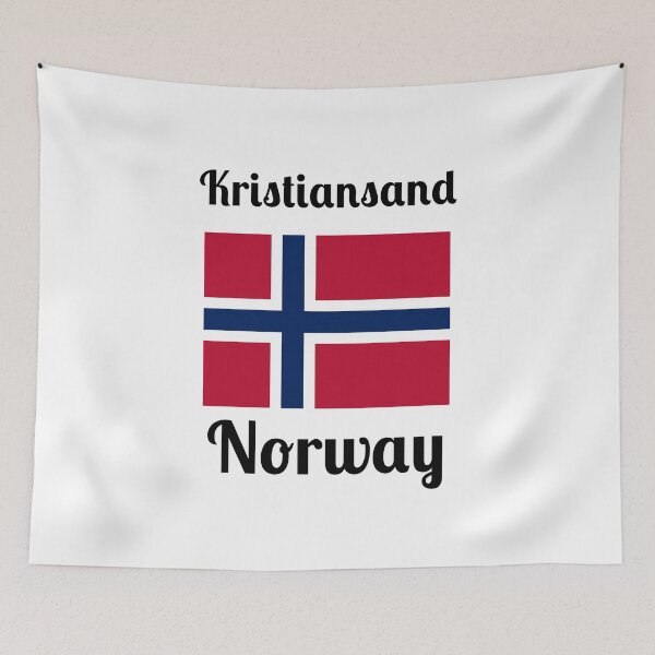 Item preview, Kristiansand Norway - Stylish Prints, designed and sold by Fleetwood1994.