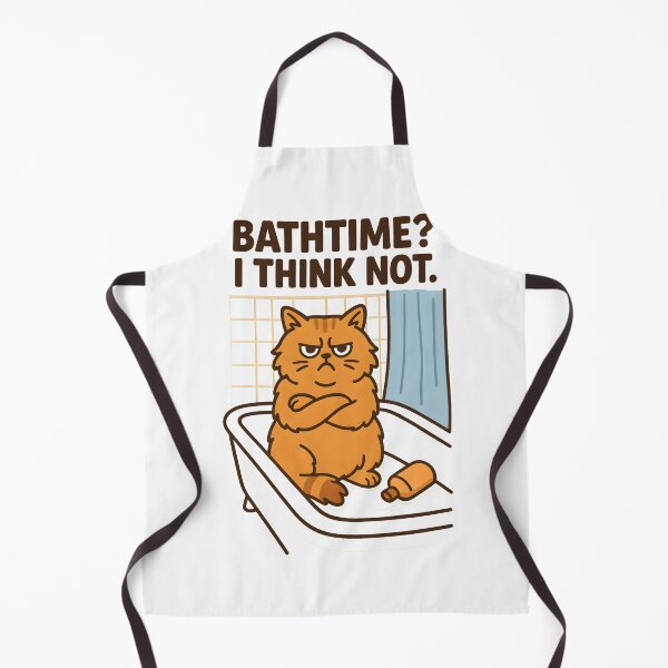 Item preview, Bathtime? I Think Not designed and sold by Uglyandcute.