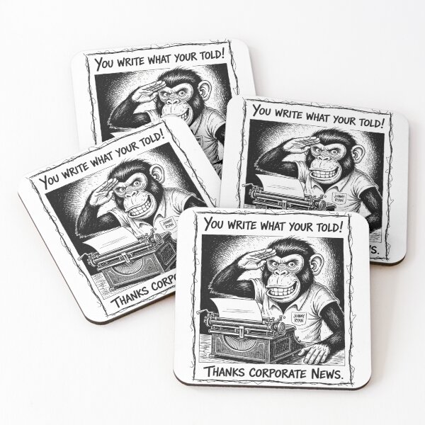 Item preview, Corporate news, misinformation, satire, media, trust, Funnyfits70, retro, vintage, meme, funny, humor designed and sold by FunnyFits70.