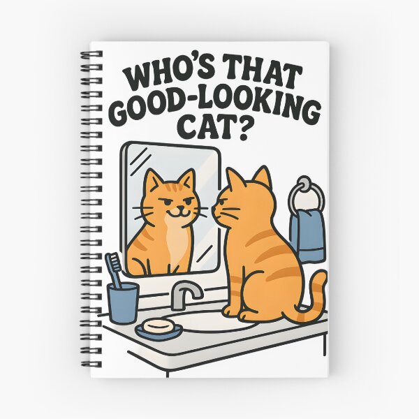 Item preview, Who’s That Good-Looking Cat? designed and sold by Uglyandcute.