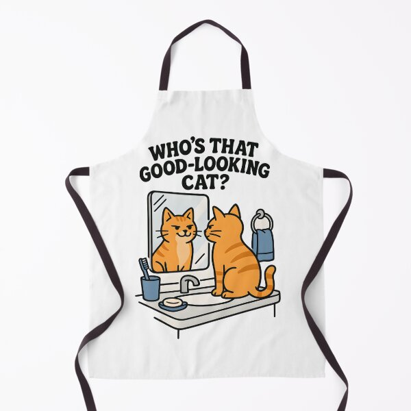 Item preview, Who’s That Good-Looking Cat? designed and sold by Uglyandcute.