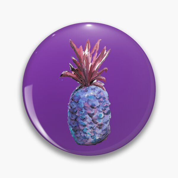Item preview, Blue pineapple designed and sold by CatandColours.
