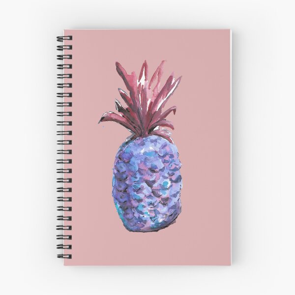 Item preview, Blue pineapple designed and sold by CatandColours.