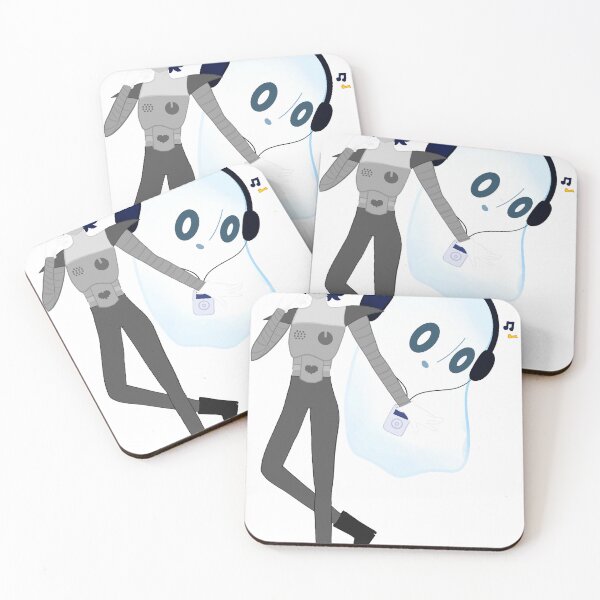 Item preview, Mettaton and Napstablook designed and sold by Goose with a Pencil.