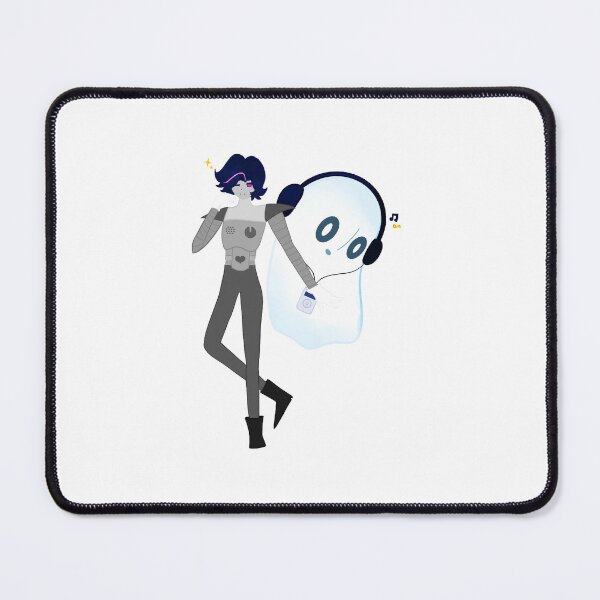 Item preview, Mettaton and Napstablook designed and sold by Goose with a Pencil.