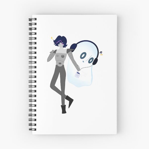 Artikelvorschau, Mettaton und Napstablook entworfen und verkauft von Goose with a Pencil.