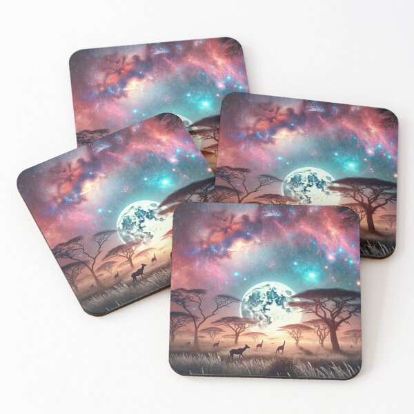 Item preview, African Baobab Tree of Life, Mystical Celestial Night Sky Art1 designed and sold by OandSDesigns23.