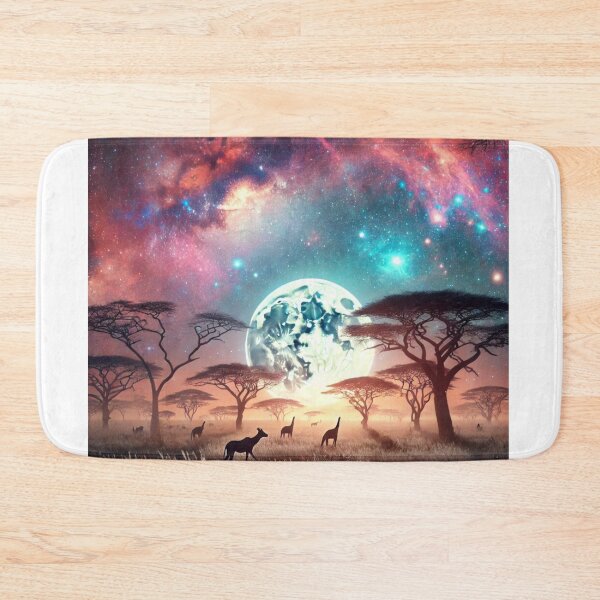 Item preview, African Baobab Tree of Life, Mystical Celestial Night Sky Art1 designed and sold by OandSDesigns23.