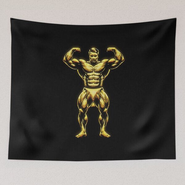 Item preview, Golden Bodybuilder |  bodybuilder art t-shirt | Gym gift idea  designed and sold by KARTICK DUTTA.
