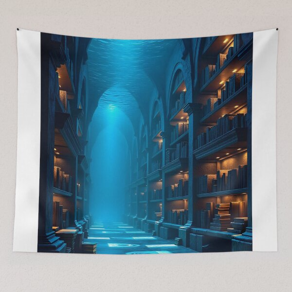 Item preview, The Abyssal Library designed and sold by oanaunciuleanu.